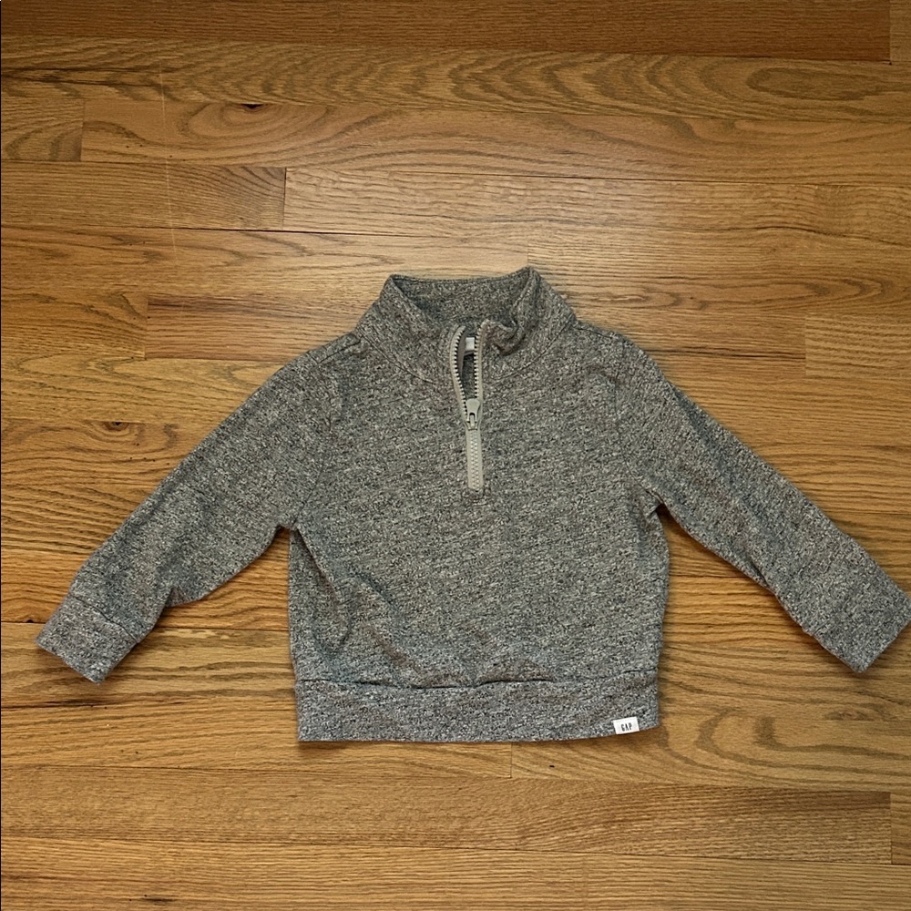 GAP Heather Gray Toddler Pullover 3T